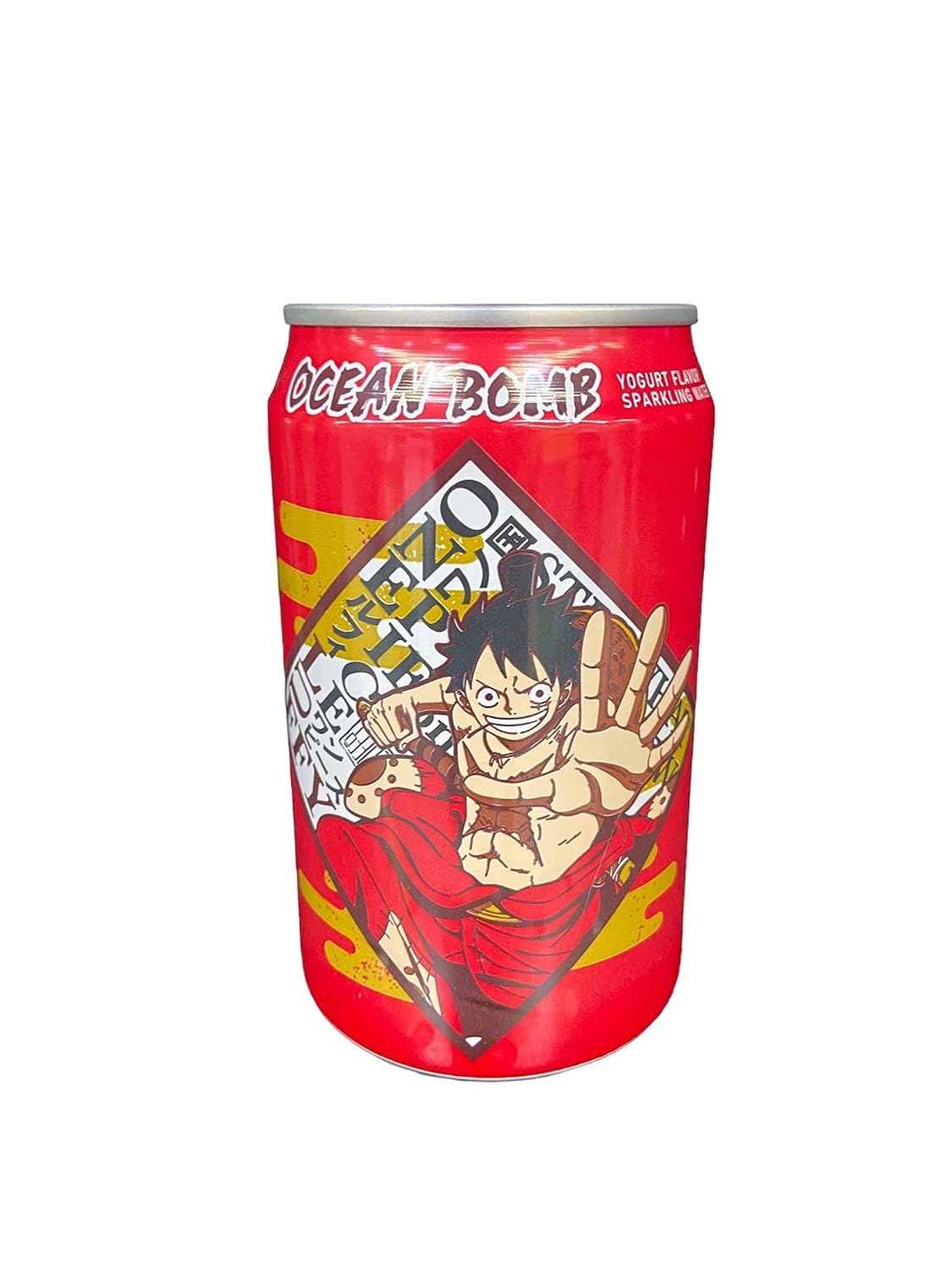 Ocean Bomb One Piece Luffy Yogurt Flavor Sparkling Water Carbonated 